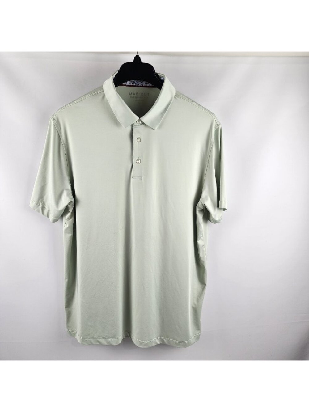Maelreg Shirt Mens XL  Green Golf Performance Polo S/S